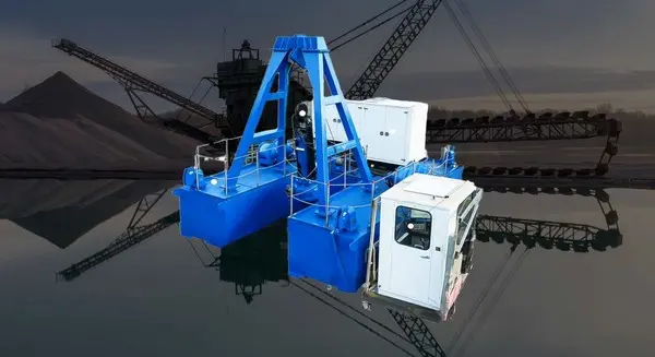 equipo de dragado autonomo