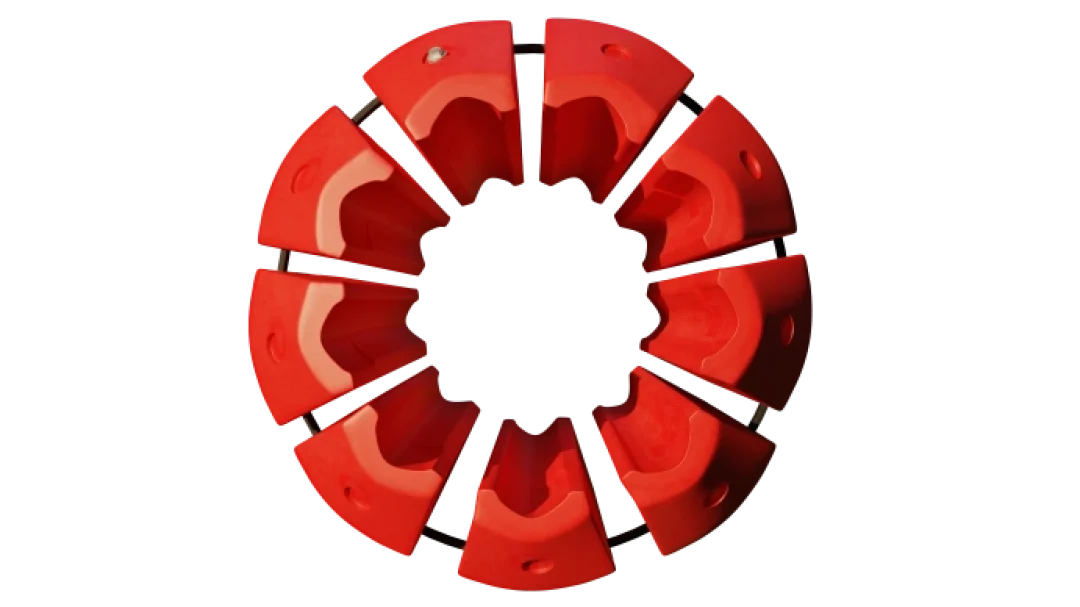 flotadores para tuberías y mangueras de 22 pulgadas